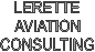 LERETTE
AVIATION
CONSULTING
